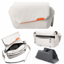 Torba fotograficzna K&F Concept Urban Wander 14 10 l - kremowa